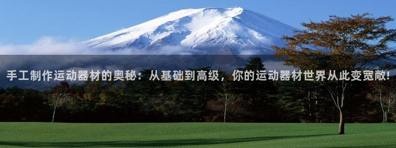 德国xk星空体育官方正版app集团：手工制作运动器材的奥秘：